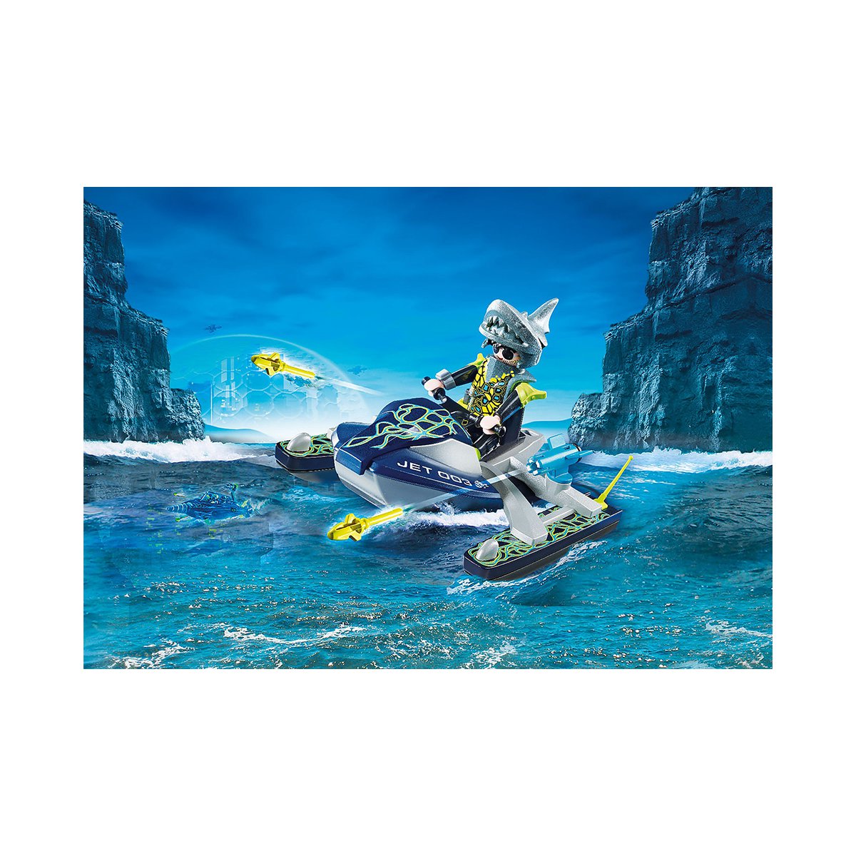 PLAYMOBIL AQUA SCOOTER ΤΗΣ SHARK TEAM 70007 PLAYMOBIL AQUA SCOOTER ΤΗΣ SHARK TEAM 70007
