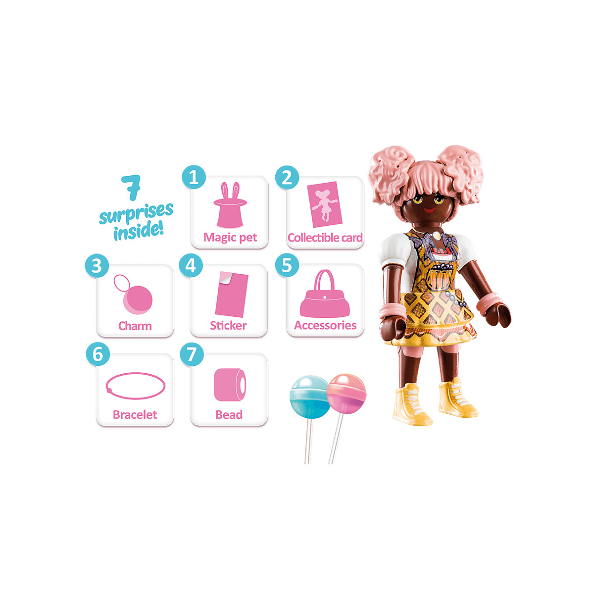 PLAYMOBIL ΕΝΤΟΥΙΝΑ CANDY WORLD 70388 PLAYMOBIL ΕΝΤΟΥΙΝΑ CANDY WORLD 70388