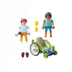 PLAYMOBIL ΑΣΘΕΝΗΣ ΜΕ ΚΑΡΟΤΣΑΚΙ 70193 PLAYMOBIL ΑΣΘΕΝΗΣ ΜΕ ΚΑΡΟΤΣΑΚΙ 70193