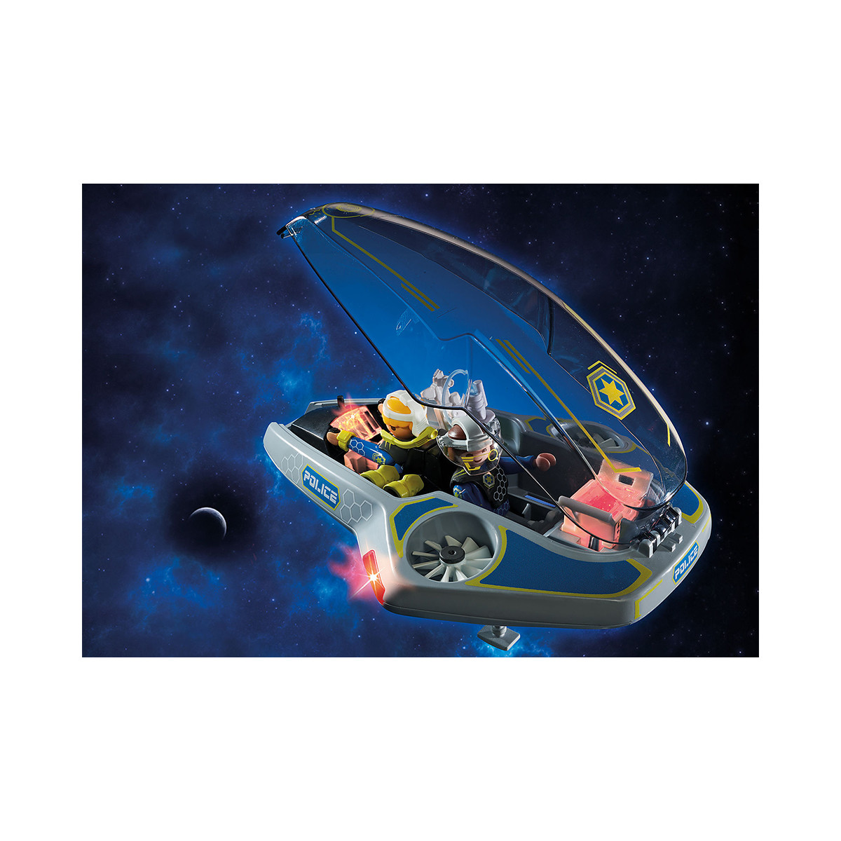 PLAYMOBIL ΙΠΤΑΜΕΝΟ ΟΧΗΜΑ GALAXY POLICE 70019