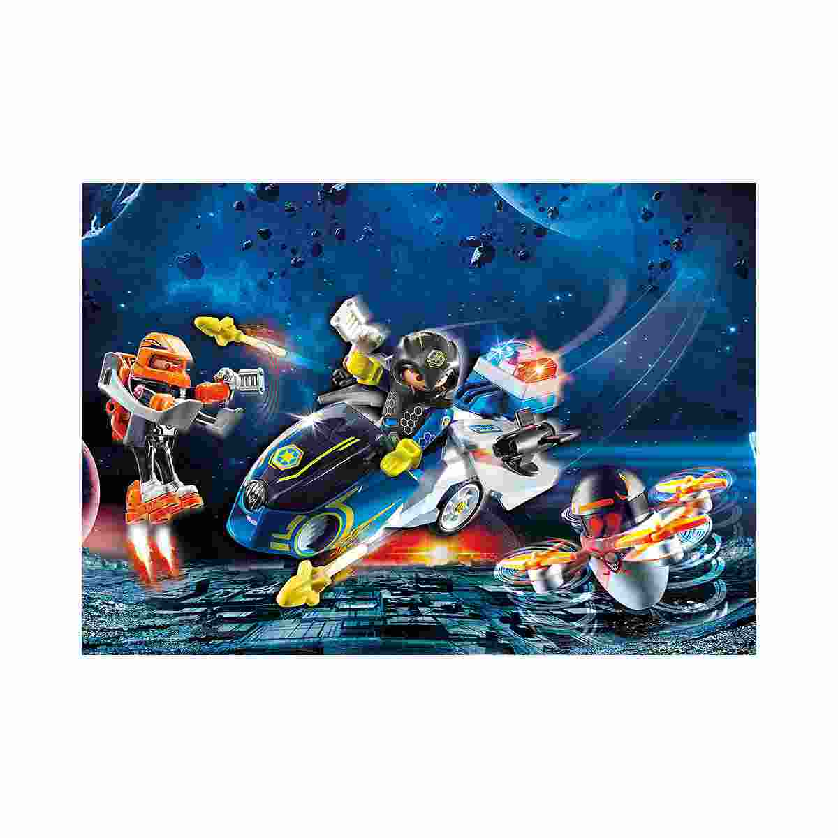 PLAYMOBIL ΜΟΤΟΣΥΚΛΕΤΑ GALAXY POLICE 70020 PLAYMOBIL ΜΟΤΟΣΥΚΛΕΤΑ GALAXY POLICE 70020