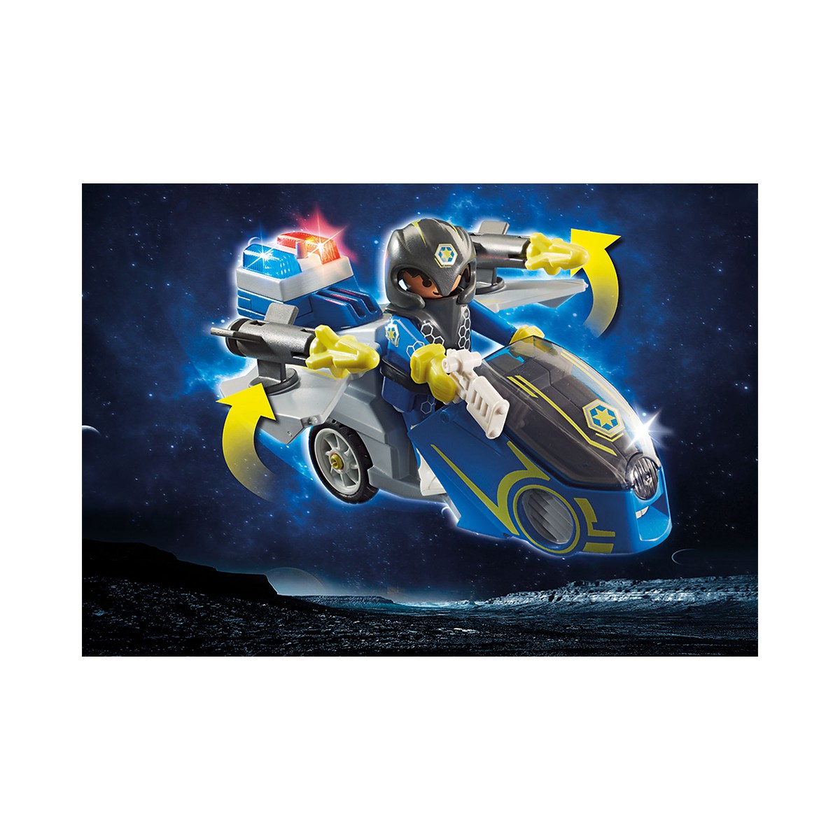 PLAYMOBIL ΜΟΤΟΣΥΚΛΕΤΑ GALAXY POLICE 70020 PLAYMOBIL ΜΟΤΟΣΥΚΛΕΤΑ GALAXY POLICE 70020