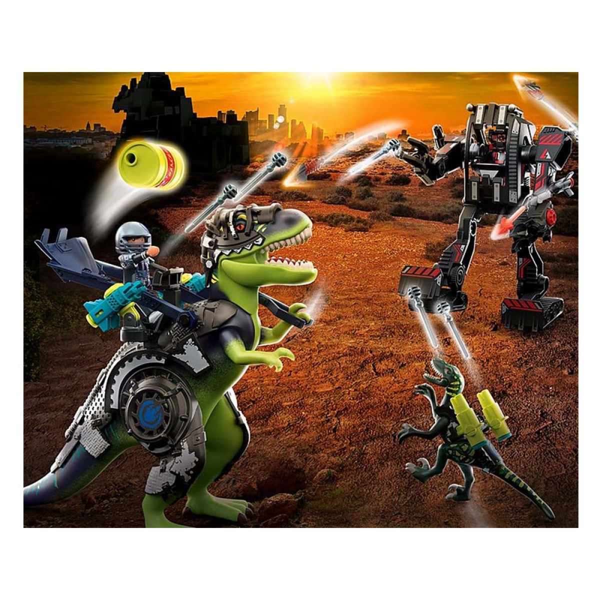PLAYMOBIL T-REX: Η ΜΑΧΗ ΤΩΝ ΓΙΓΑΝΤΩΝ 70624 PLAYMOBIL T-REX: Η ΜΑΧΗ ΤΩΝ ΓΙΓΑΝΤΩΝ 70624