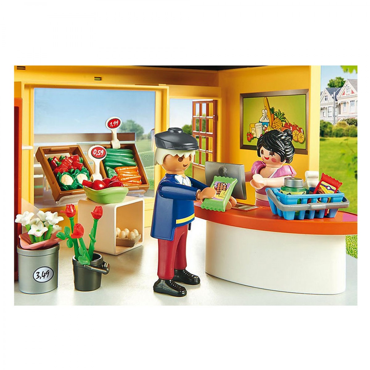 PLAYMOBIL MY PRETTY PLAY-MINI MARKET 70375 PLAYMOBIL MY PRETTY PLAY-MINI MARKET 70375