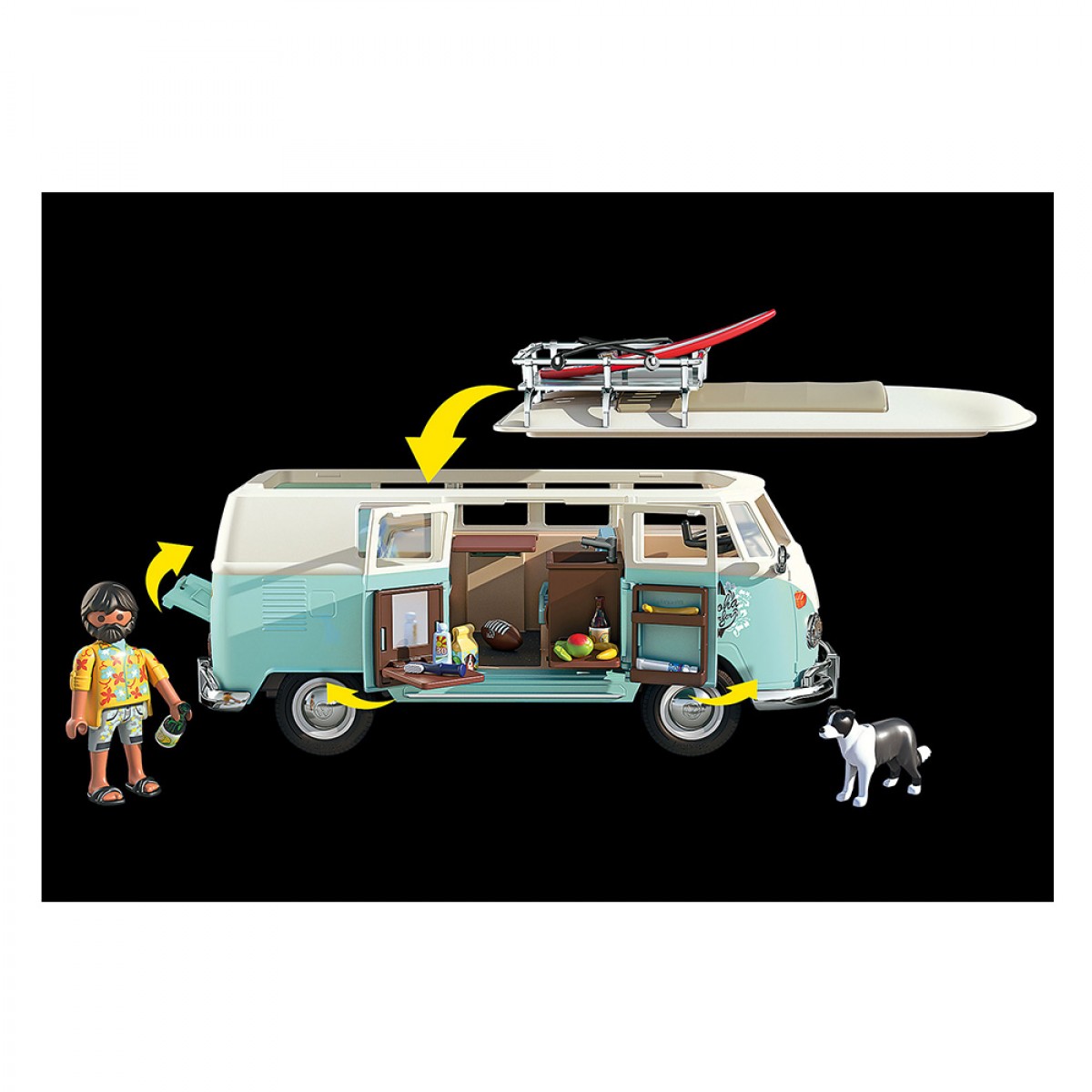 PLAYMOBIL VOLKSWAGEN BULLI T1 - SPECIAL EDITION 70826 PLAYMOBIL VOLKSWAGEN BULLI T1 - SPECIAL EDITION 70826