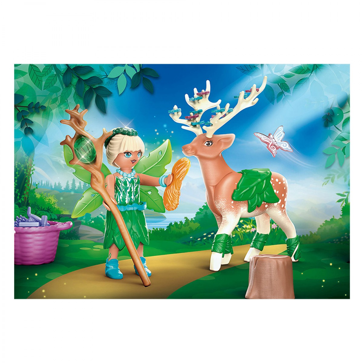 PLAYMOBIL FOREST FAIRY ΜΕ ΜΑΓΙΚΟ ΖΩΑΚΙ 70806