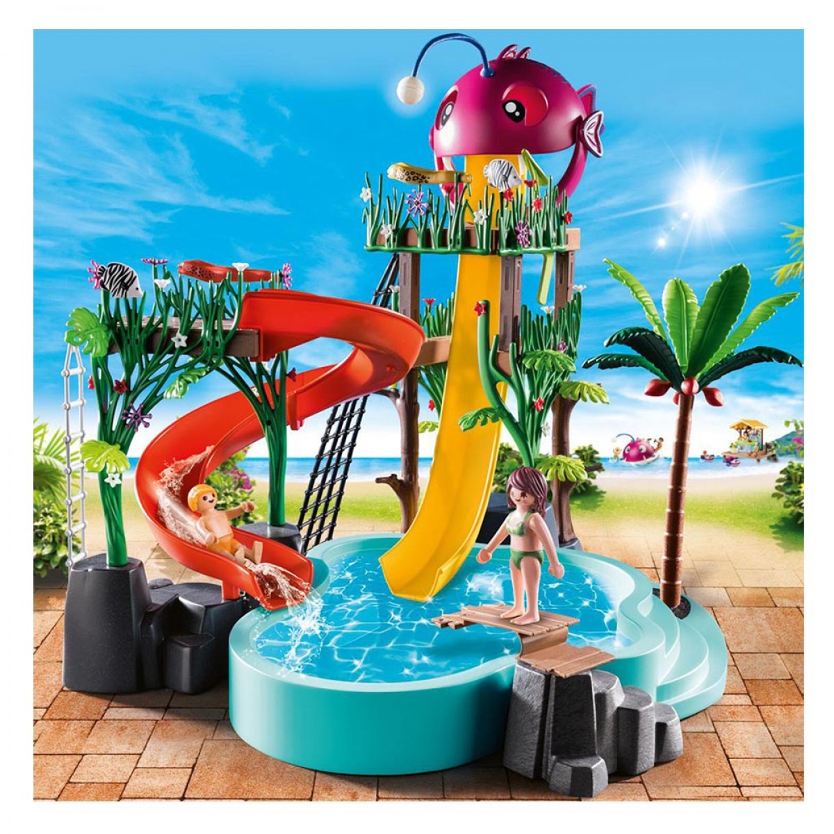 PLAYMOBIL AQUA PARK ΜΕ ΝΕΡΟΤΣΟΥΛΗΘΡΕΣ 70609 PLAYMOBIL AQUA PARK ΜΕ ΝΕΡΟΤΣΟΥΛΗΘΡΕΣ 70609