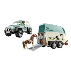 PLAYMOBIL ΟΧΗΜΑ ΜΕ ΤΡΕΙΛΕΡ ΜΕΤΑΦΟΡΑΣ ΠΟΝΥ 70511 PLAYMOBIL ΟΧΗΜΑ ΜΕ ΤΡΕΙΛΕΡ ΜΕΤΑΦΟΡΑΣ ΠΟΝΥ 70511