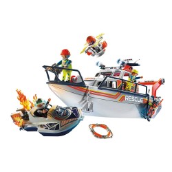 PLAYMOBIL ΕΠΙΧΕΙΡΗΣΗ ΠΥΡΟΣΒΕΣΗΣ/ΣΚΑΦΟΣ ΔΙΑΣΩΣΗΣ 70140 PLAYMOBIL ΕΠΙΧΕΙΡΗΣΗ ΠΥΡΟΣΒΕΣΗΣ/ΣΚΑΦΟΣ ΔΙΑΣΩΣΗΣ 70140