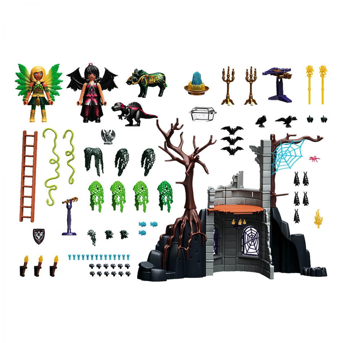 PLAYMOBIL ΣΤΡΑΤΗΓΕΙΟ ΤΩΝ BAD FAIRIES 70807