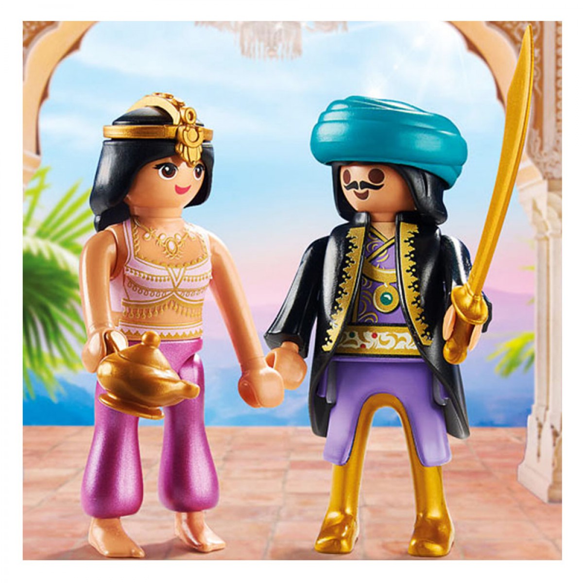 PLAYMOBIL DUOPACK ΒΑΣΙΛΙΑΣ ΚΑΙ ΒΑΣΙΛΙΣΣΑ ΑΝΑΤΟΛΗΣ 70821