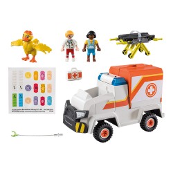 PLAYMOBIL DUCK ON CALL-ΟΧΗΜΑ ΠΡΩΤΩΝ ΒΟΗΘΕΙΩΝ 70916
