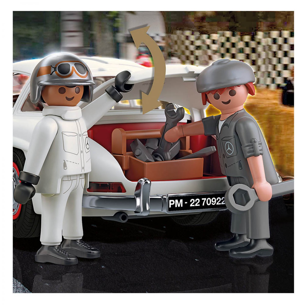 PLAYMOBIL MERCEDE-BENS 300SL 70922 PLAYMOBIL MERCEDE-BENS 300SL 70922