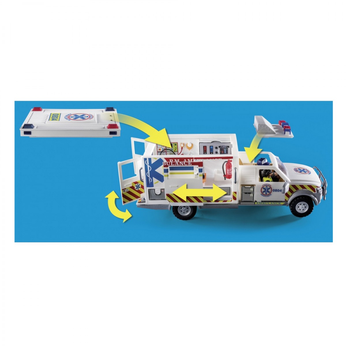 PLAYMOBIL ΟΧΗΜΑ ΠΡΩΤΩΝ ΒΟΗΘΕΙΩΝ 70936
