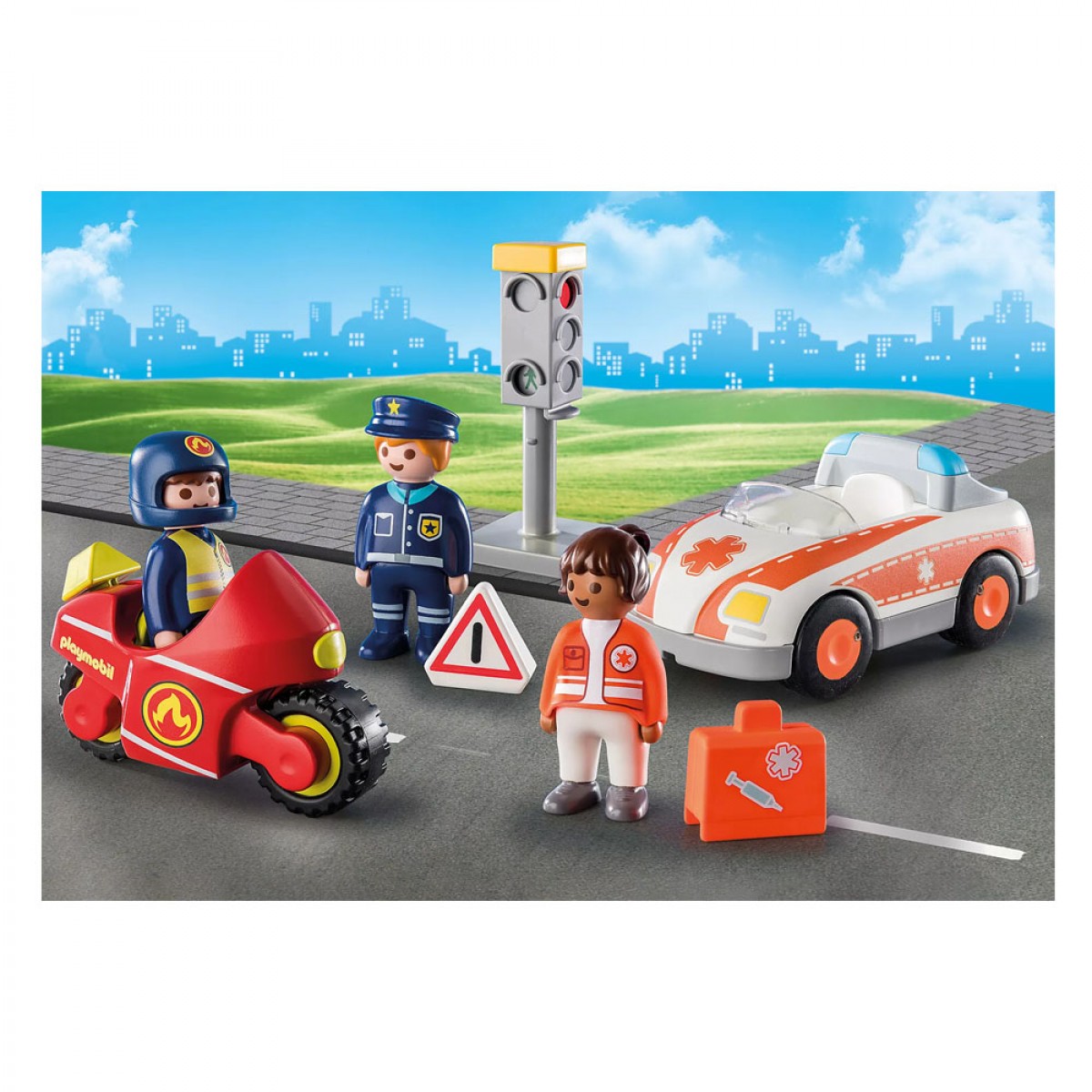 PLAYMOBIL 1.2.3 ΚΑΘΗΜΕΡΙΝΟΙ ΗΡΩΕΣ 71156 PLAYMOBIL 1.2.3 ΚΑΘΗΜΕΡΙΝΟΙ ΗΡΩΕΣ 71156