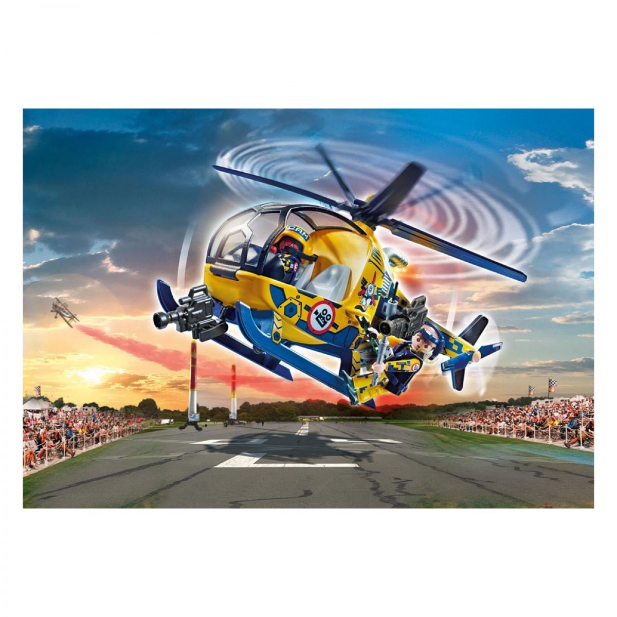 PLAYMOBIL PB AIR STUNT SHOW ΕΛΙΚΟΠΤΕΡΟ & ΚΙΝΗΜΑΤΟΓΡΑΦΙΚΟ ΣΥΝΕΡΓΕΙΟ 70833 PLAYMOBIL PB AIR STUNT SHOW ΕΛΙΚΟΠΤΕΡΟ & ΚΙΝΗΜΑΤΟΓΡΑΦΙΚΟ ΣΥΝΕΡΓΕΙΟ 70833