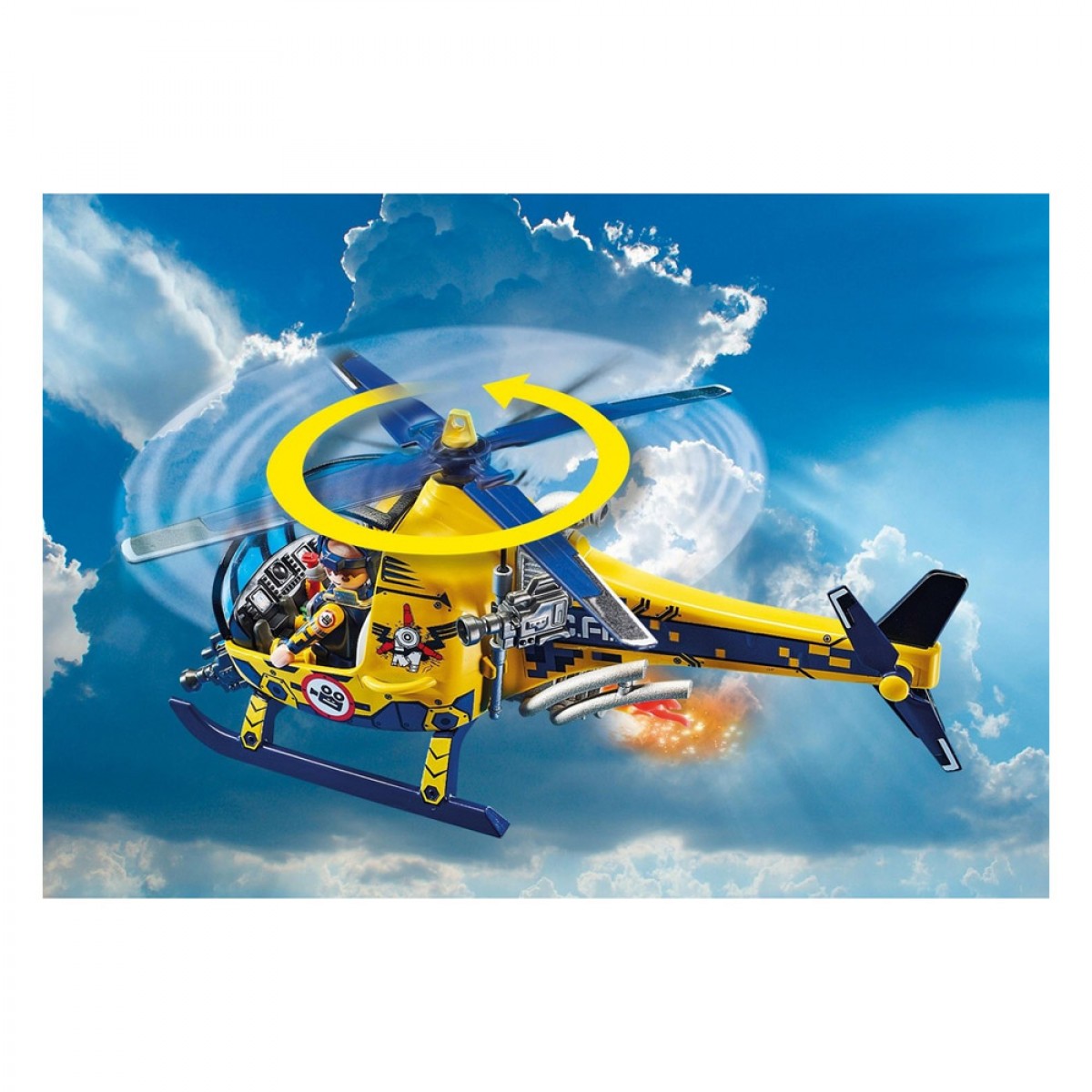 PLAYMOBIL PB AIR STUNT SHOW ΕΛΙΚΟΠΤΕΡΟ & ΚΙΝΗΜΑΤΟΓΡΑΦΙΚΟ ΣΥΝΕΡΓΕΙΟ 70833 PLAYMOBIL PB AIR STUNT SHOW ΕΛΙΚΟΠΤΕΡΟ & ΚΙΝΗΜΑΤΟΓΡΑΦΙΚΟ ΣΥΝΕΡΓΕΙΟ 70833