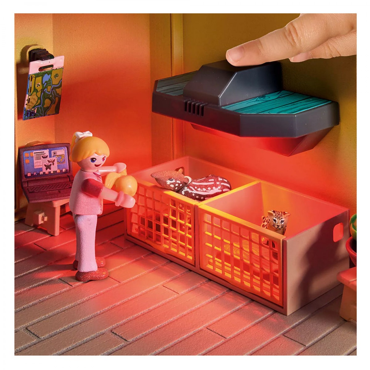 PLAYMOBIL ΣΤΑΘΜΟΣ ΠΕΡΙΘΑΛΨΗΣ ΑΓΡΙΩΝ ΖΩΩΝ 71007 PLAYMOBIL ΣΤΑΘΜΟΣ ΠΕΡΙΘΑΛΨΗΣ ΑΓΡΙΩΝ ΖΩΩΝ 71007