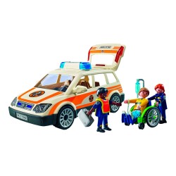 PLAYMOBIL ΟΧΗΜΑ ΠΡΩΤΩΝ ΒΟΗΘΕΙΩΝ ΜΕ ΔΙΑΣΩΣΤΕΣ 71037