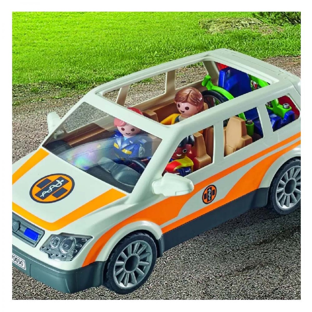PLAYMOBIL ΟΧΗΜΑ ΠΡΩΤΩΝ ΒΟΗΘΕΙΩΝ ΜΕ ΔΙΑΣΩΣΤΕΣ 71037