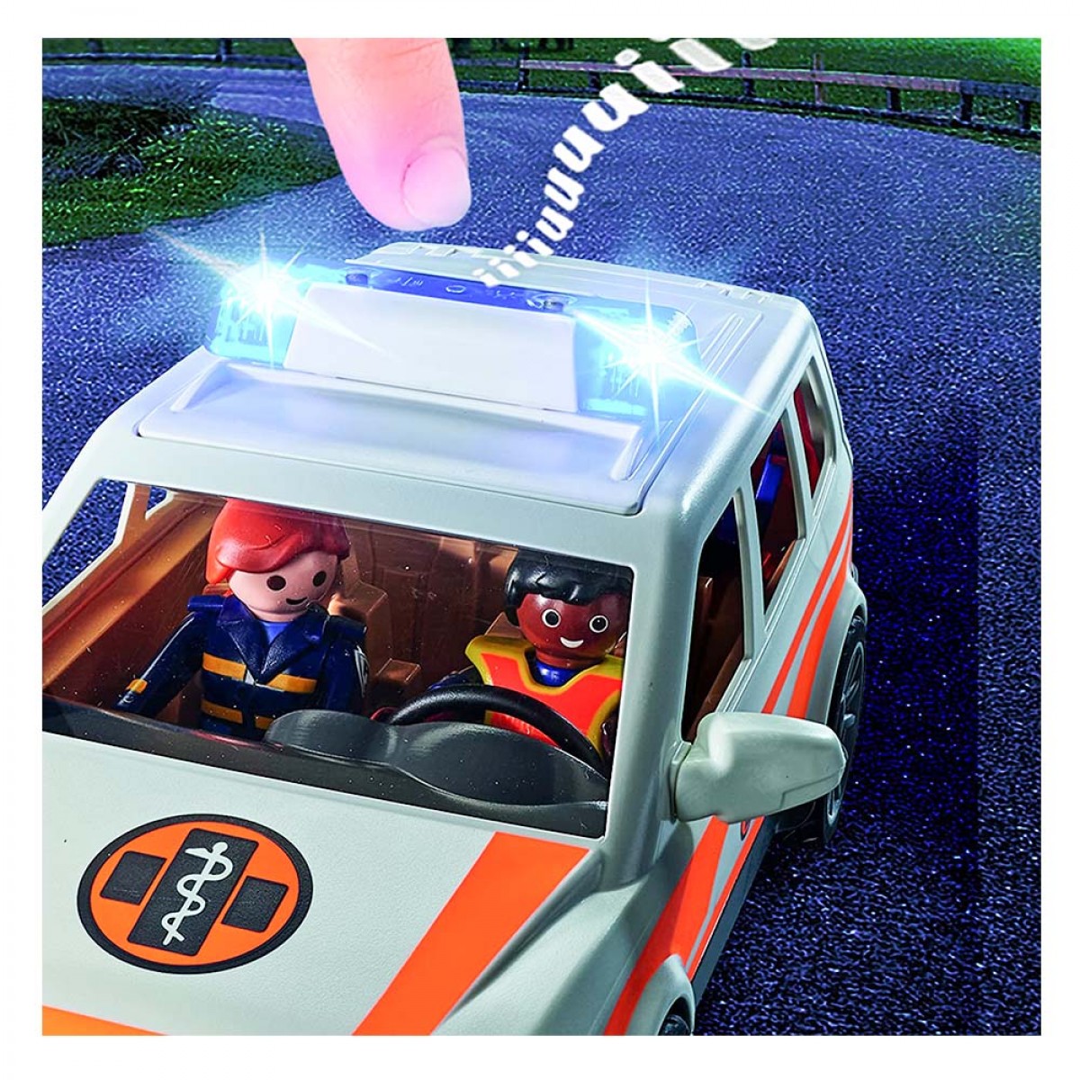 PLAYMOBIL ΟΧΗΜΑ ΠΡΩΤΩΝ ΒΟΗΘΕΙΩΝ ΜΕ ΔΙΑΣΩΣΤΕΣ 71037