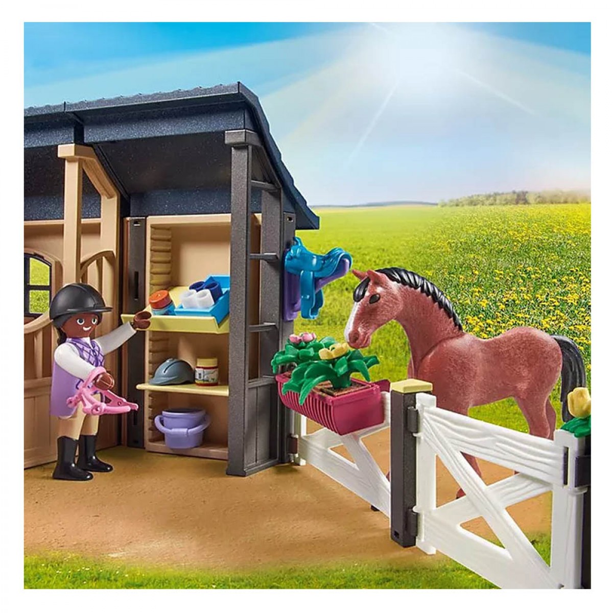 PLAYMOBIL ΣΤΑΒΛΟΣ ΑΛΟΓΩΝ 71238