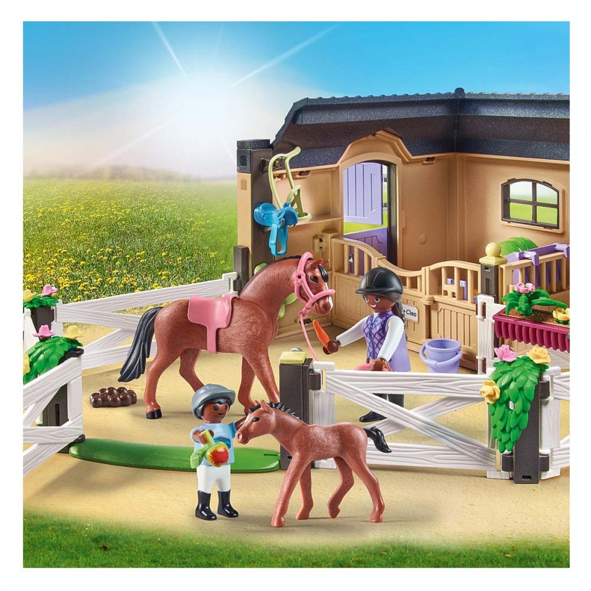 PLAYMOBIL ΣΤΑΒΛΟΣ ΑΛΟΓΩΝ 71238