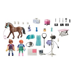 PLAYMOBIL ΚΤΗΝΙΑΤΡΕΙΟ ΑΛΟΓΩΝ  71241 PLAYMOBIL ΚΤΗΝΙΑΤΡΕΙΟ ΑΛΟΓΩΝ  71241