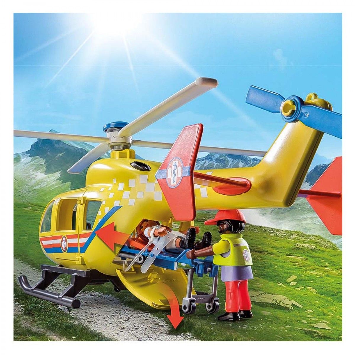 PLAYMOBIL ΕΛΙΚΟΠΤΕΡΟ ΠΡΩΤΩΝ ΒΟΗΘΕΙΩΝ 71203 PLAYMOBIL ΕΛΙΚΟΠΤΕΡΟ ΠΡΩΤΩΝ ΒΟΗΘΕΙΩΝ 71203