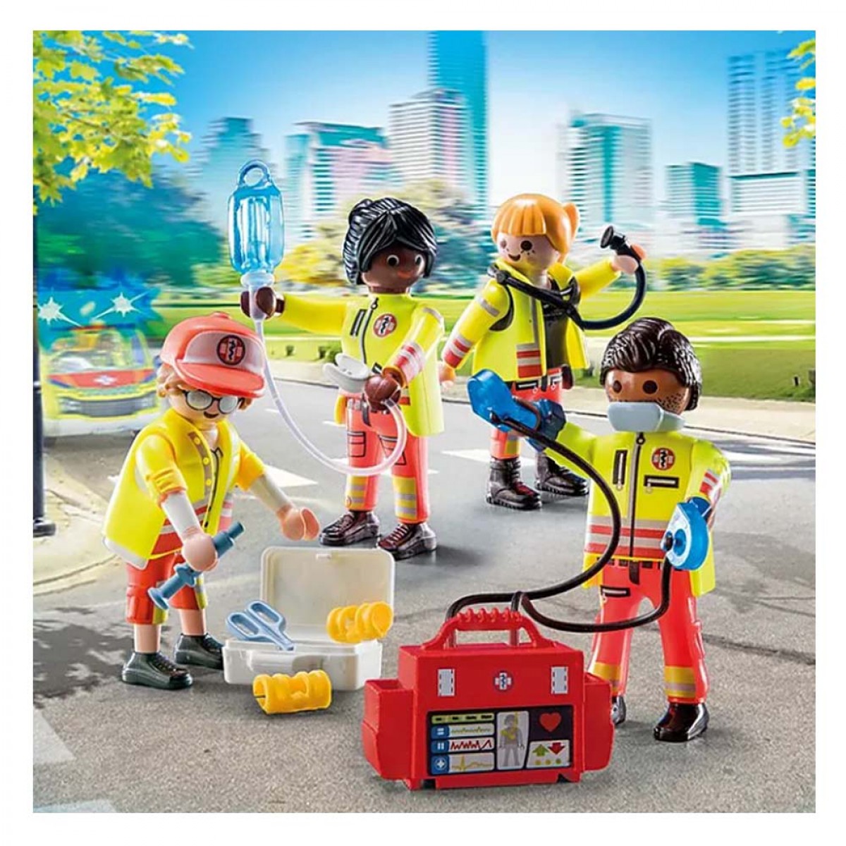 PLAYMOBIL ΟΜΑΔΑ ΔΙΑΣΩΣΗΣ 71244 PLAYMOBIL ΟΜΑΔΑ ΔΙΑΣΩΣΗΣ 71244