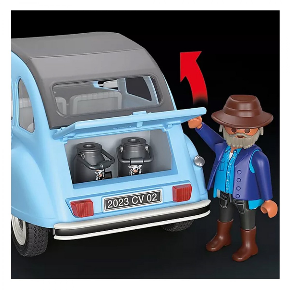 PLAYMOBIL CITROEN 2CV 70640 PLAYMOBIL CITROEN 2CV 70640