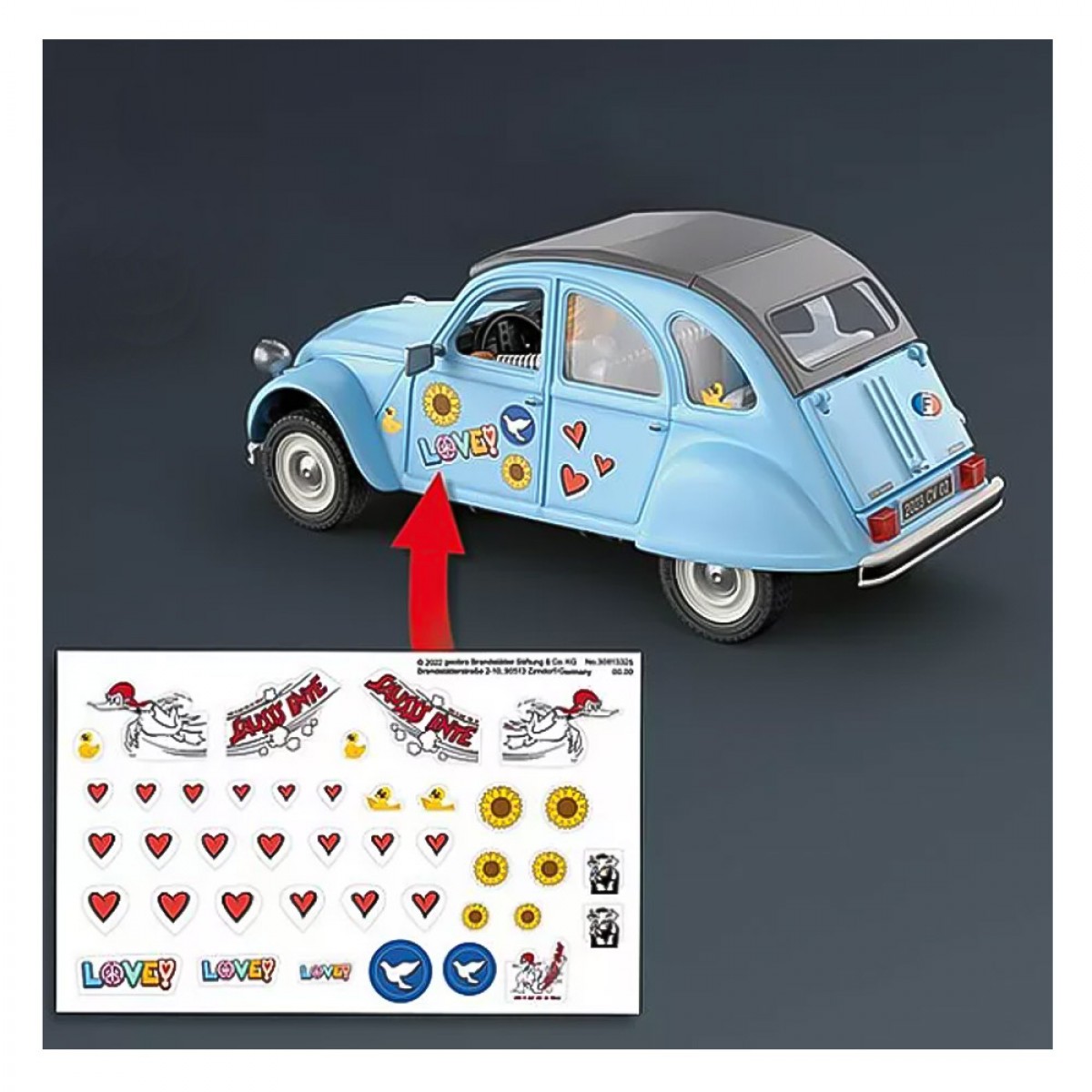 PLAYMOBIL CITROEN 2CV 70640 PLAYMOBIL CITROEN 2CV 70640