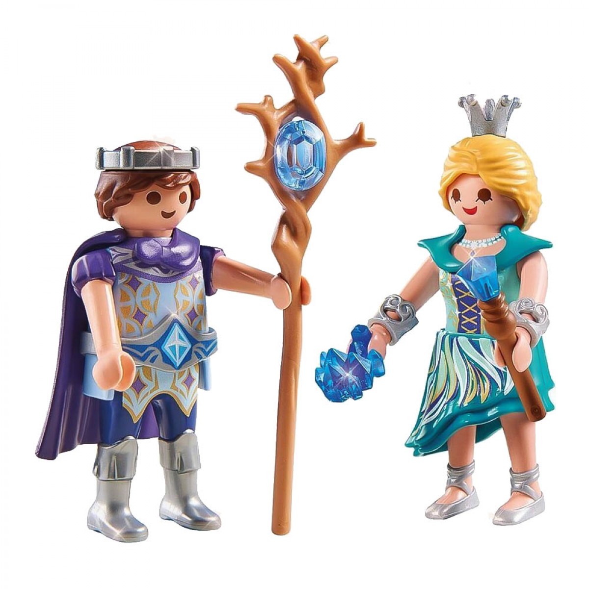PLAYMOBIL DUOPACK ΠΡΙΓΚΙΠΙΚΟ ΖΕΥΓΟΣ ΠΑΓΩΜΕΝΟΥ ΒΑΣΙΛΕΙΟΥ 71208