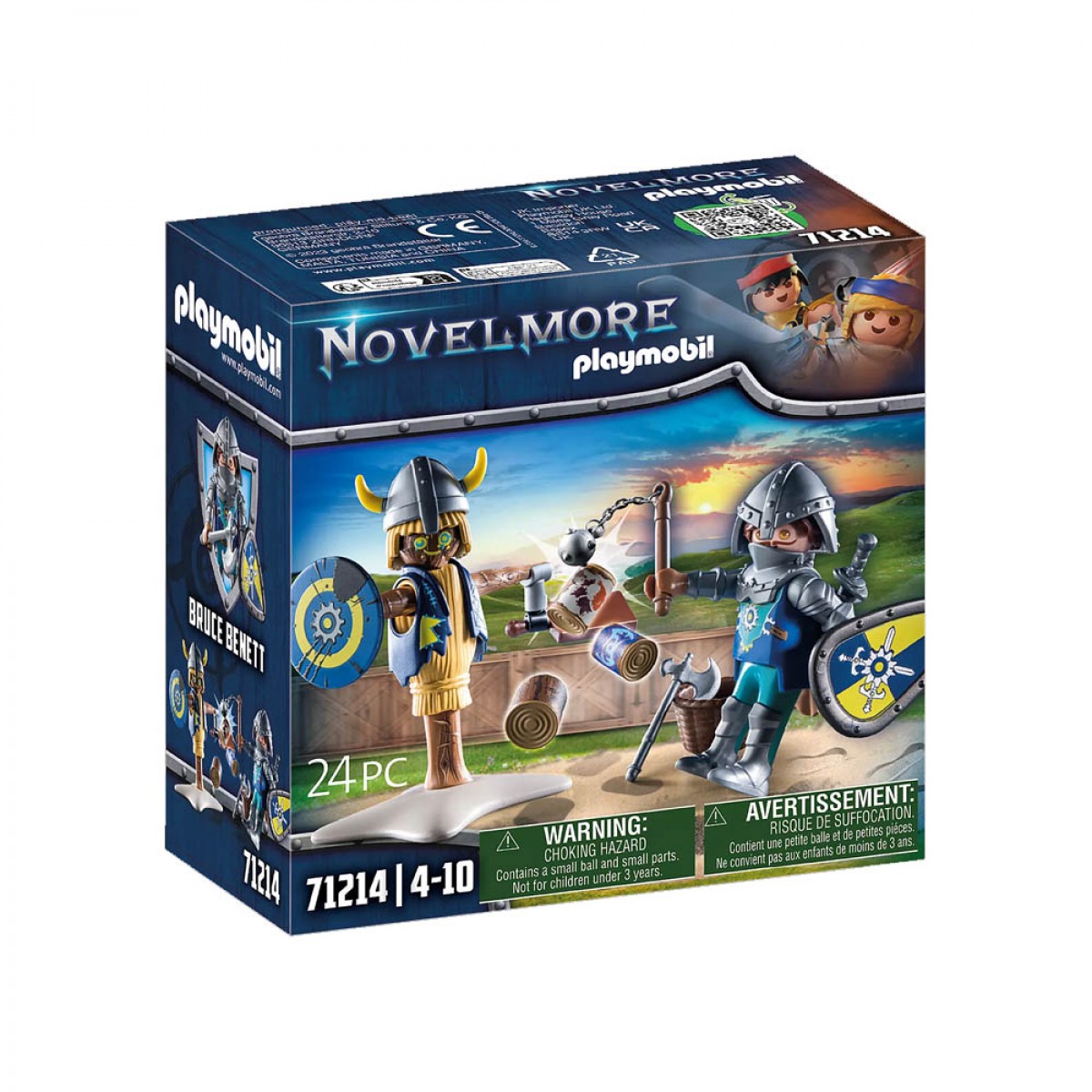 PLAYMOBIL NOVELMORE - ΙΠΠΟΤΗΣ & ΣΚΙΑΧΤΡΟ ΕΚΠΑΙΔΕΥΣΗΣ 71214