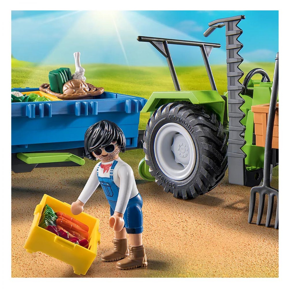PLAYMOBIL ΑΓΡΟΤΙΚΟ ΤΡΑΚΤΕΡ ΜΕ ΚΑΡΟΤΣΑ 71249 PLAYMOBIL ΑΓΡΟΤΙΚΟ ΤΡΑΚΤΕΡ ΜΕ ΚΑΡΟΤΣΑ 71249