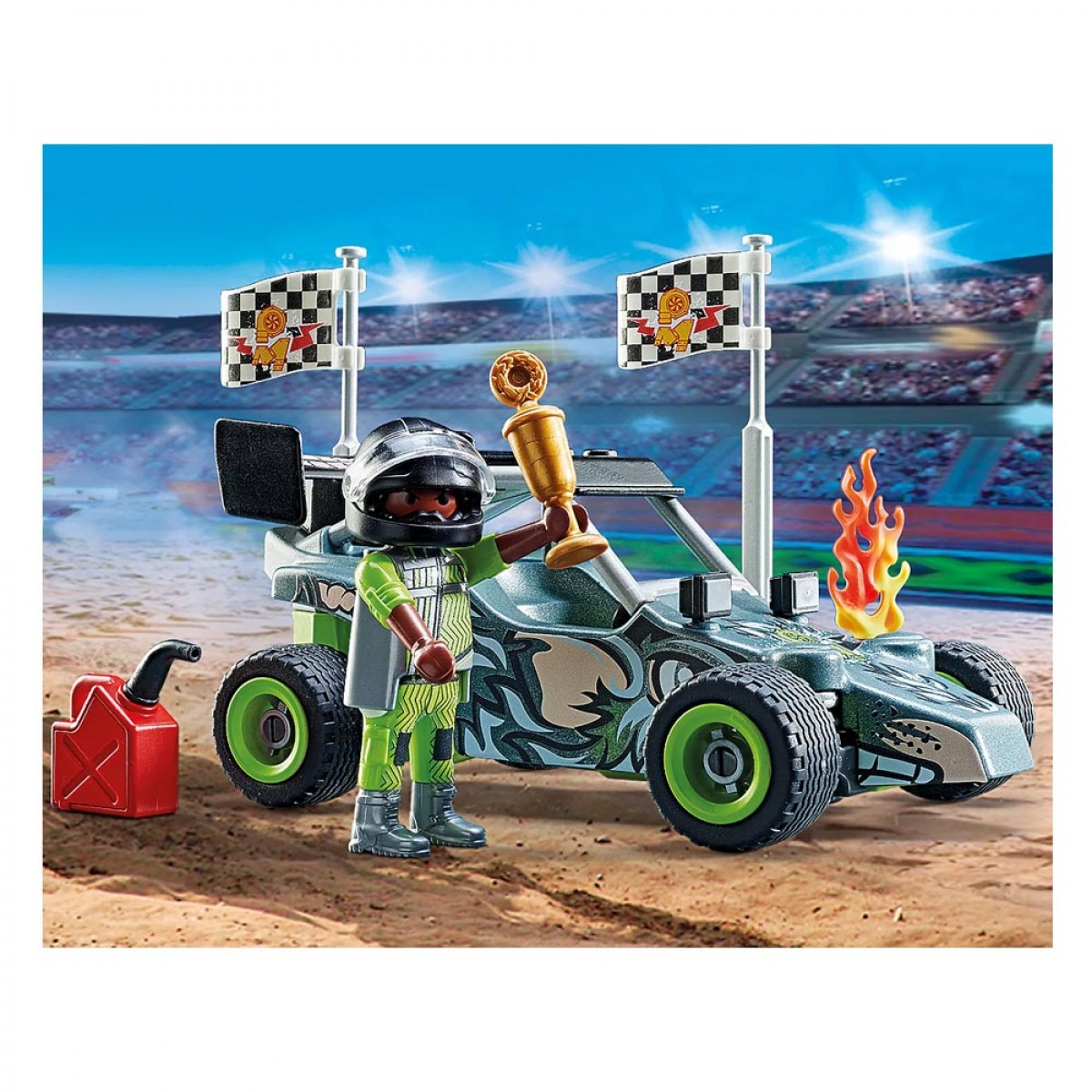 PLAYMOBIL STUNTSHOW ΑΓΩΝΙΣΤΙΚΟ ΟΧΗΜΑ 71044 PLAYMOBIL STUNTSHOW ΑΓΩΝΙΣΤΙΚΟ ΟΧΗΜΑ 71044