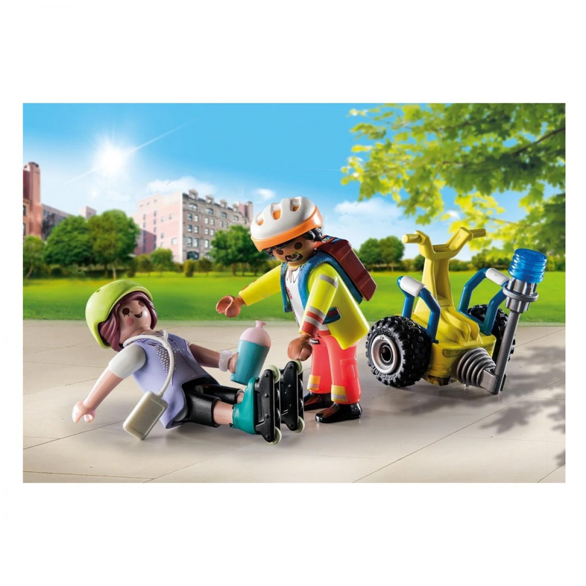 PLAYMOBIL STARTER PACK ΔΙΑΣΩΣΗ ΜΕ SELF-BALANCE 71257 PLAYMOBIL STARTER PACK ΔΙΑΣΩΣΗ ΜΕ SELF-BALANCE 71257
