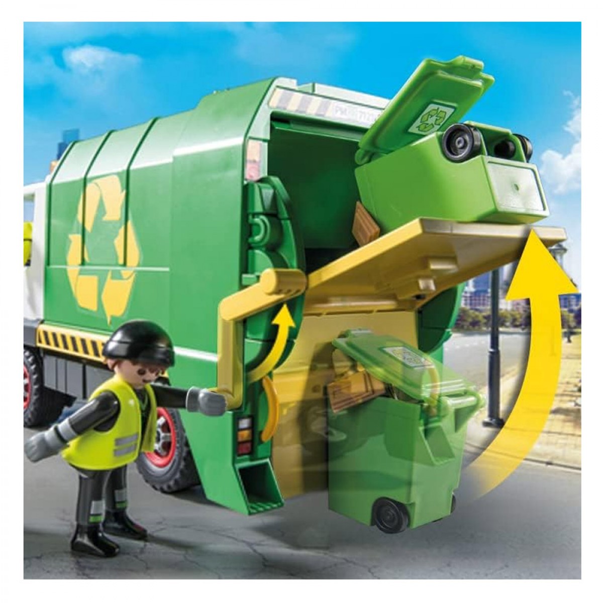 PLAYMOBIL ΟΧΗΜΑ ΣΥΛΛΟΓΗΣ ΑΝΑΚΥΚΛΩΣΗΣ ΑΠΟΡΡΙΜΑΤΩΝ 71234
