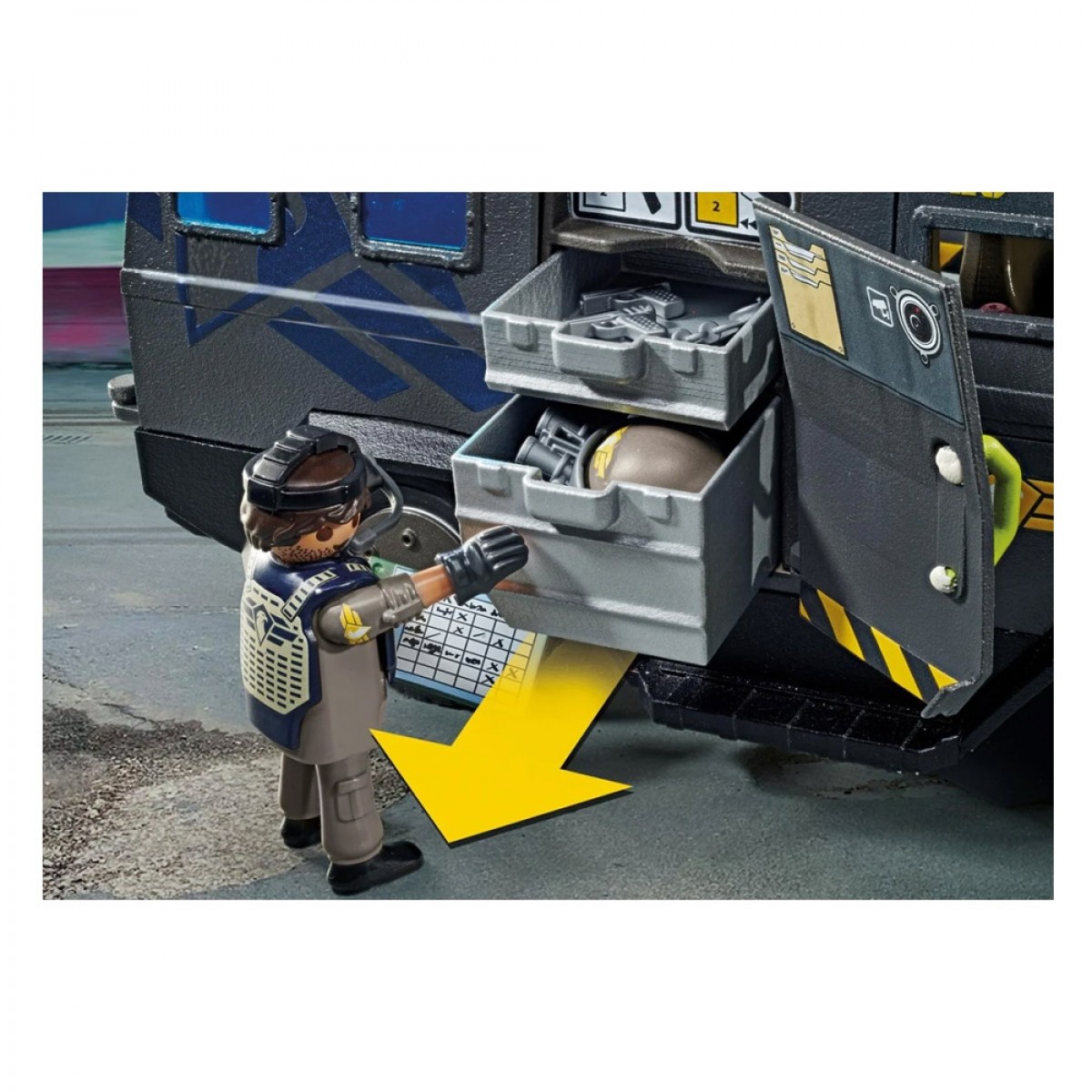 PLAYMOBIL ΘΩΡΑΚΙΣΜΕΝΟ ΟΧΗΜΑ ΕΙΔΙΚΩΝ ΔΥΝΑΜΕΩΝ 71144 PLAYMOBIL ΘΩΡΑΚΙΣΜΕΝΟ ΟΧΗΜΑ ΕΙΔΙΚΩΝ ΔΥΝΑΜΕΩΝ 71144