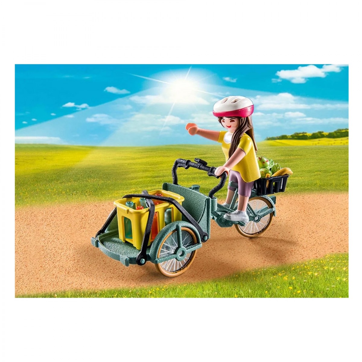 PLAYMOBIL ΑΓΡΟΤΙΚΟ CARGO BIKE 71306 PLAYMOBIL ΑΓΡΟΤΙΚΟ CARGO BIKE 71306