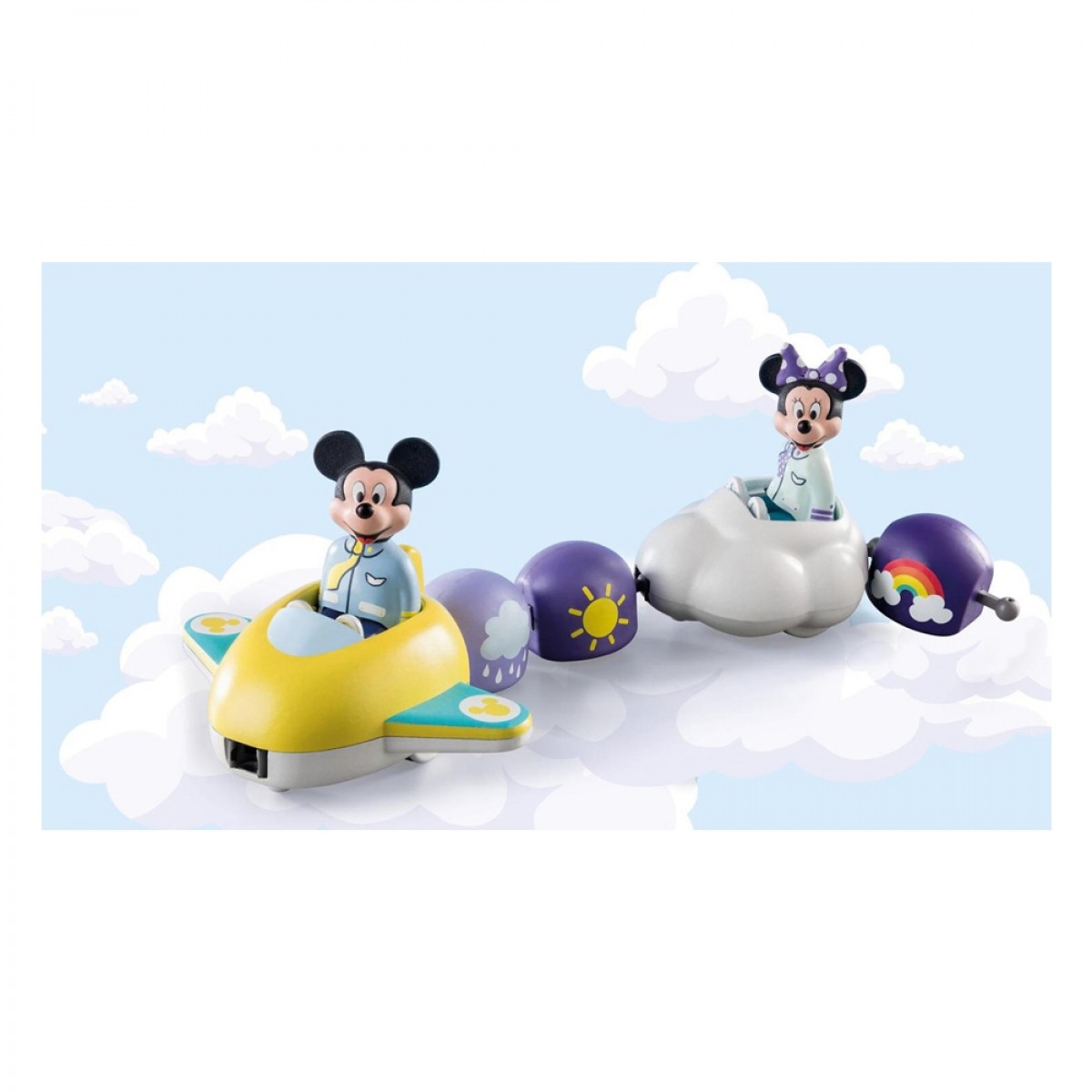 PLAYMOBIL 1.2.3 ΤΟ ΤΡΕΝΑΚΙ ΤΟΥ ΜΙΚΥ ΚΑΙ ΤΗΣ ΜΙΝΝΙ ΜΑΟΥΣ 71320