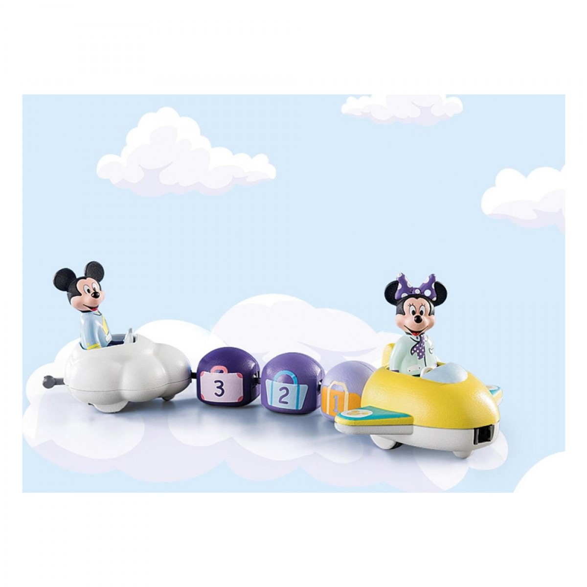 PLAYMOBIL 1.2.3 ΤΟ ΤΡΕΝΑΚΙ ΤΟΥ ΜΙΚΥ ΚΑΙ ΤΗΣ ΜΙΝΝΙ ΜΑΟΥΣ 71320