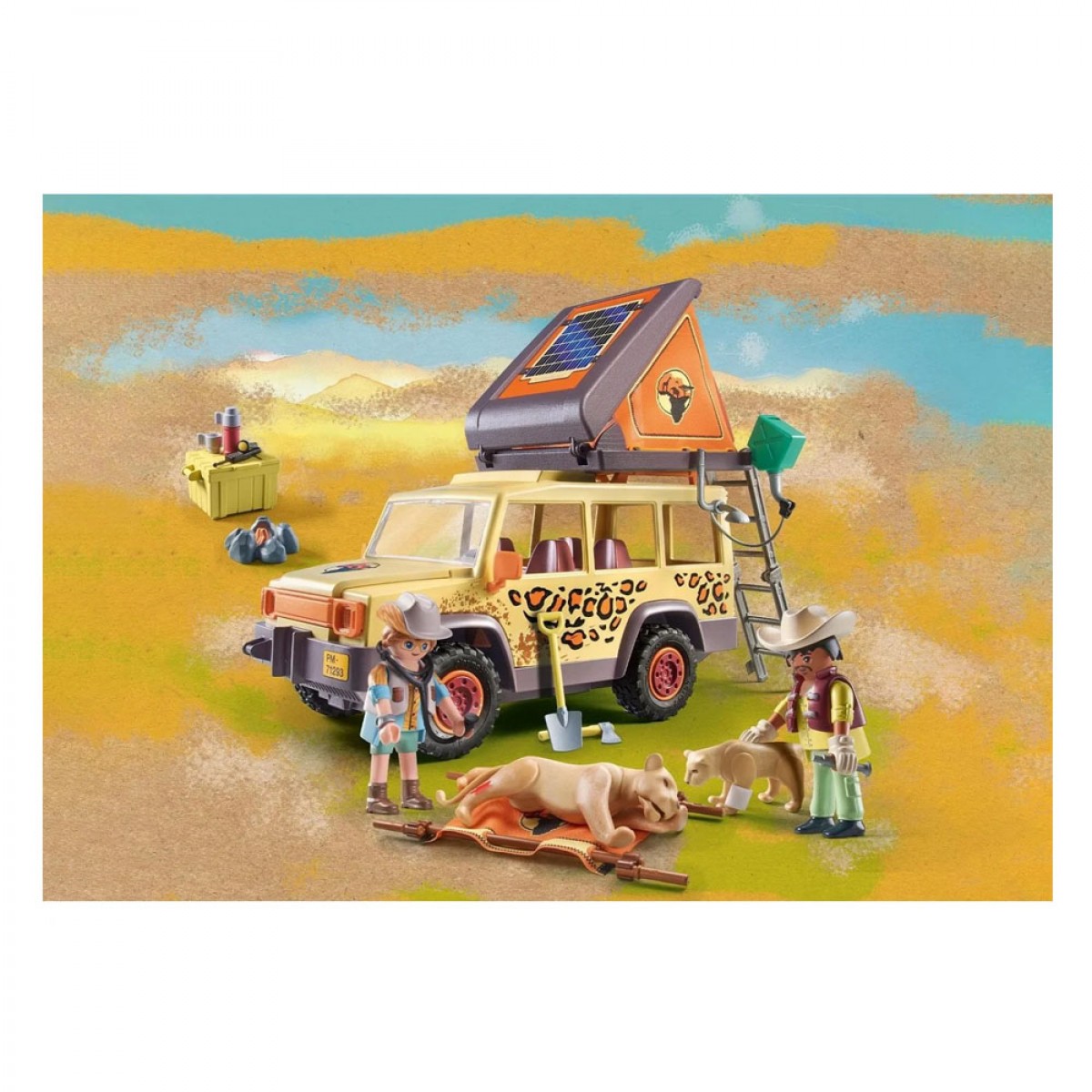 PLAYMOBIL WILTOPIA - ΟΧΗΜΑ ΠΕΡΙΘΑΛΨΗΣ ΑΓΡΙΩΝ ΖΩΩΝ 71293 PLAYMOBIL WILTOPIA - ΟΧΗΜΑ ΠΕΡΙΘΑΛΨΗΣ ΑΓΡΙΩΝ ΖΩΩΝ 71293
