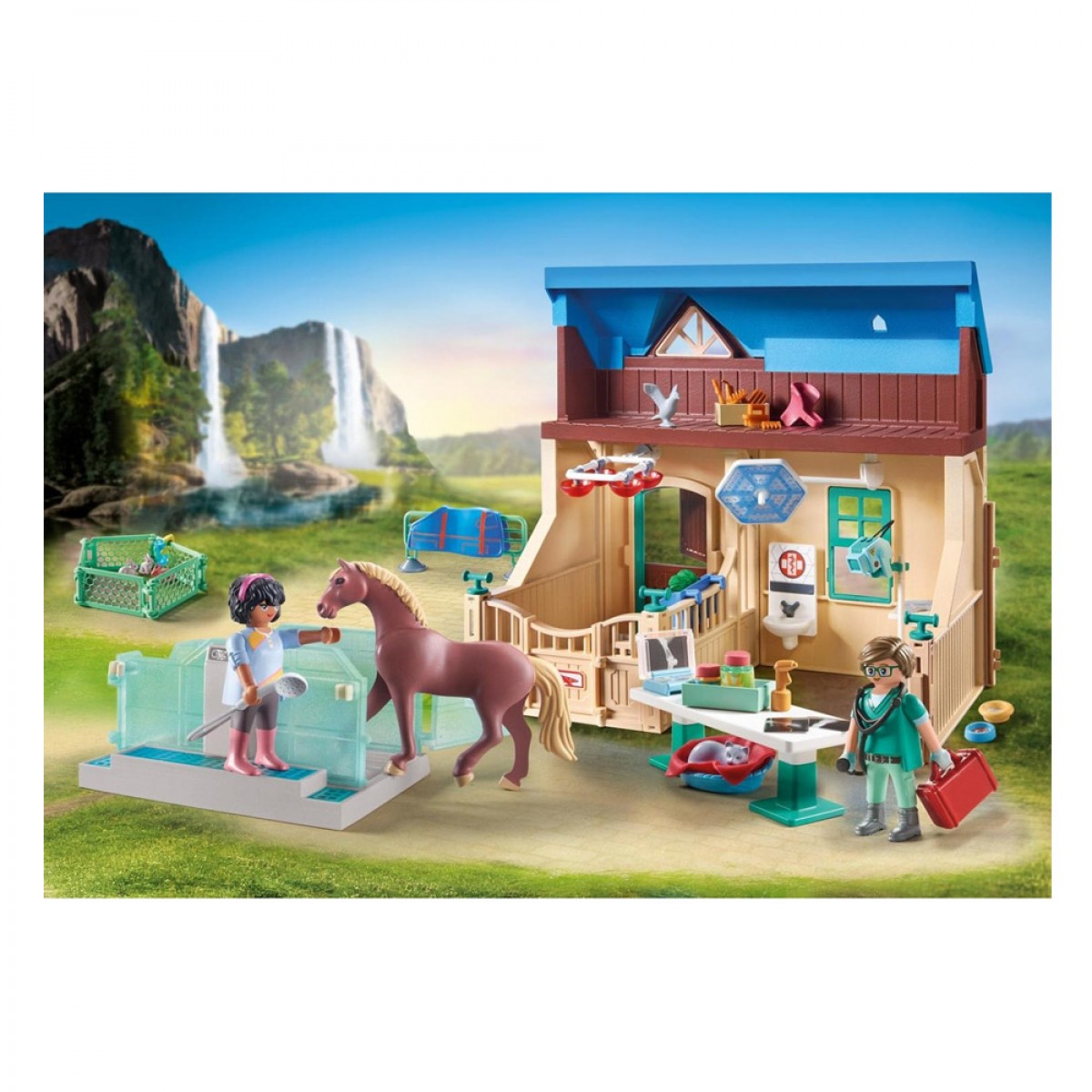 PLAYMOBIL ΚΤΗΝΙΑΤΡΙΚΗ ΚΛΙΝΙΚΗ ΑΛΟΓΩΝ 71352 PLAYMOBIL ΚΤΗΝΙΑΤΡΙΚΗ ΚΛΙΝΙΚΗ ΑΛΟΓΩΝ 71352