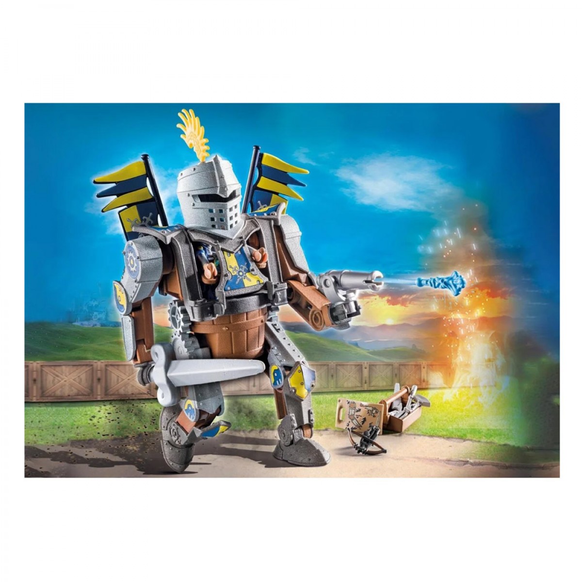PLAYMOBIL NOVELMORE - ΡΟΜΠΟΤ ΜΑΧΗΣ 71300 PLAYMOBIL NOVELMORE - ΡΟΜΠΟΤ ΜΑΧΗΣ 71300