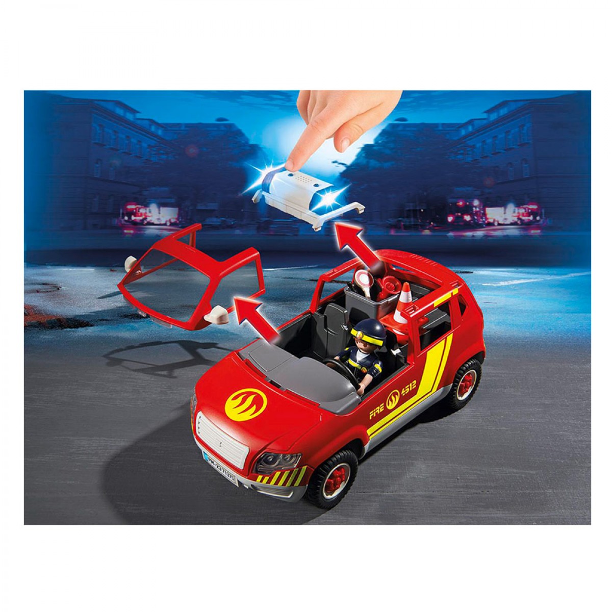 PLAYMOBIL ΟΧΗΜΑ ΑΡΧΙΠΥΡΑΡΧΟΥ ΜΕ ΦΑΡΟ ΚΑΙ ΣΕΙΡΗΝΑ 71375 PLAYMOBIL ΟΧΗΜΑ ΑΡΧΙΠΥΡΑΡΧΟΥ ΜΕ ΦΑΡΟ ΚΑΙ ΣΕΙΡΗΝΑ 71375