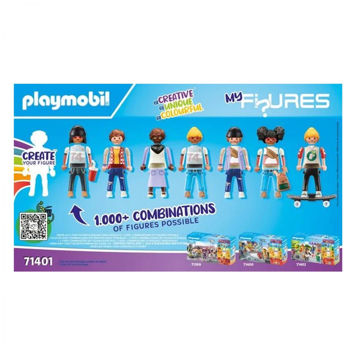 PLAYMOBIL MY FIGURES: ΖΩΗ ΣΤΗΝ ΠΟΛΗ 71401 PLAYMOBIL MY FIGURES: ΖΩΗ ΣΤΗΝ ΠΟΛΗ 71401