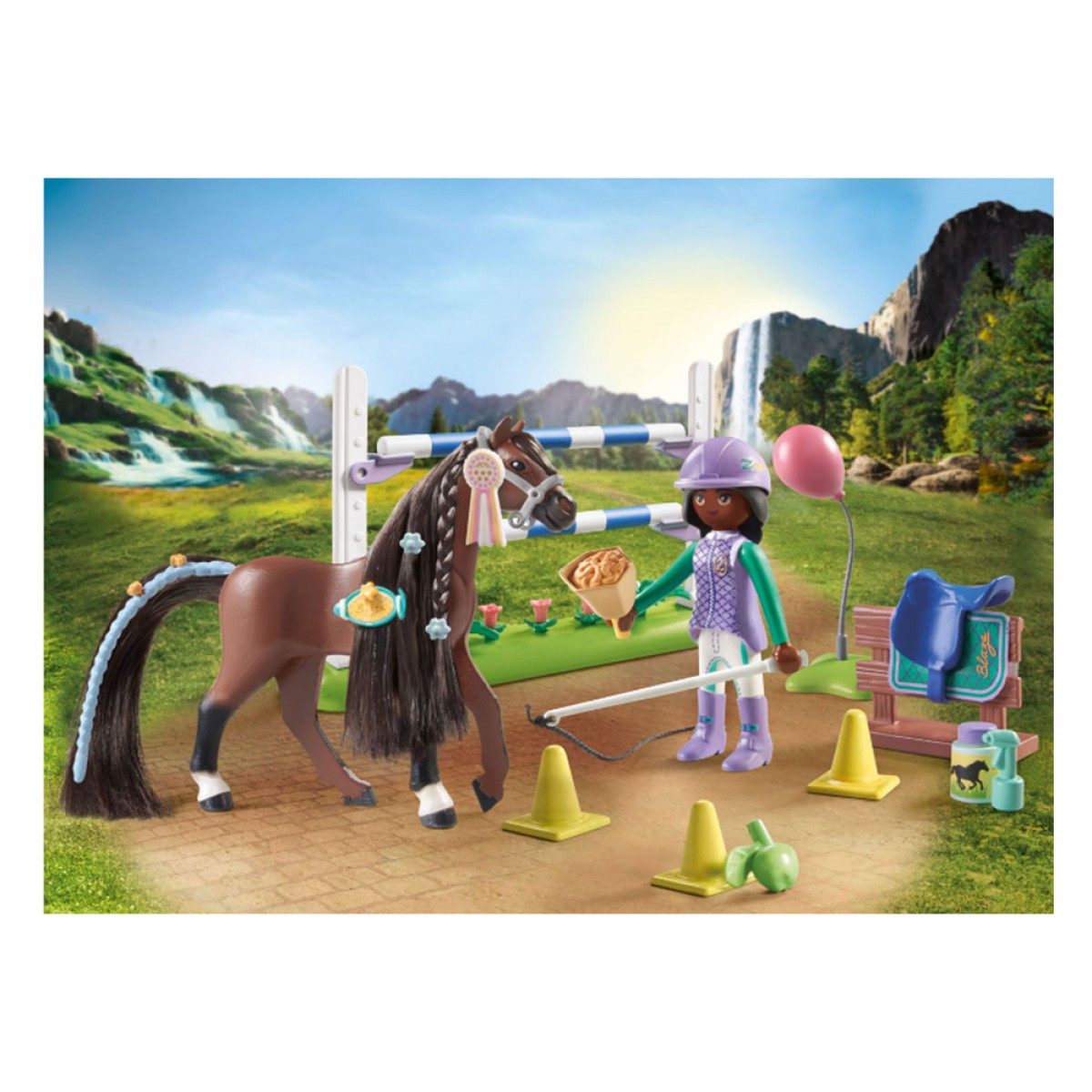 PLAYMOBIL ΕΚΠΑΙΔΕΥΣΗ ΑΛΟΓΟΥ/ZOE & BLAZE 71355 PLAYMOBIL ΕΚΠΑΙΔΕΥΣΗ ΑΛΟΓΟΥ/ZOE & BLAZE 71355