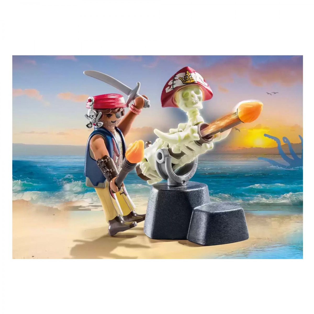 PLAYMOBIL ΠΕΙΡΑΤΗΣ ΜΕ ΚΑΝΟΝΙ 71421