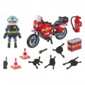 PLAYMOBIL ΠΥΡΟΣΒΕΣΤΗΣ ΜΕ ΜΟΤΟΣΥΚΛΕΤΑ 71466